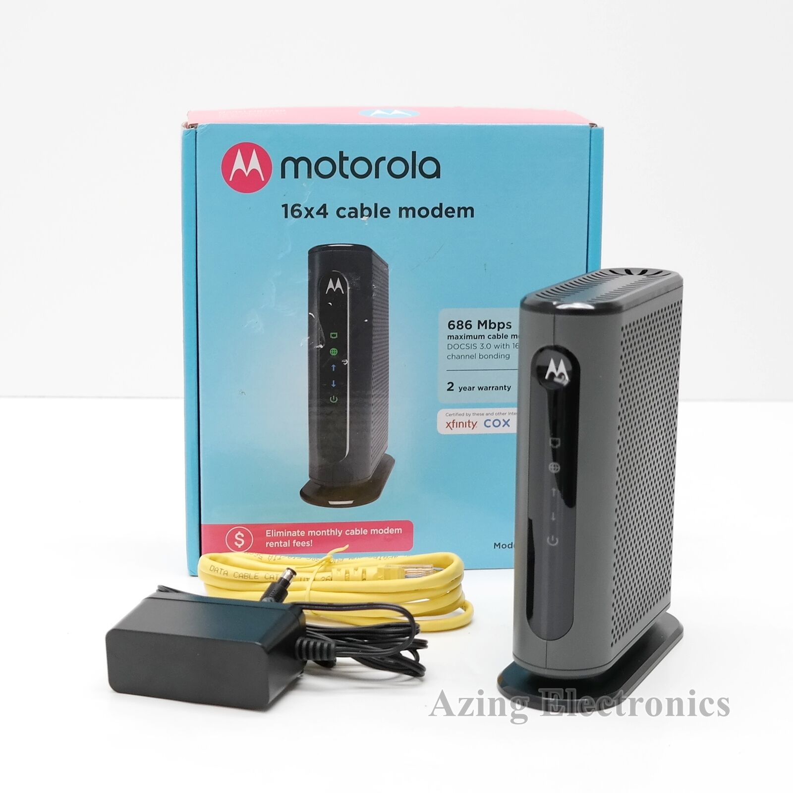 Motorola MB7420 16x4 DOCSIS 3.0 Cable Modem