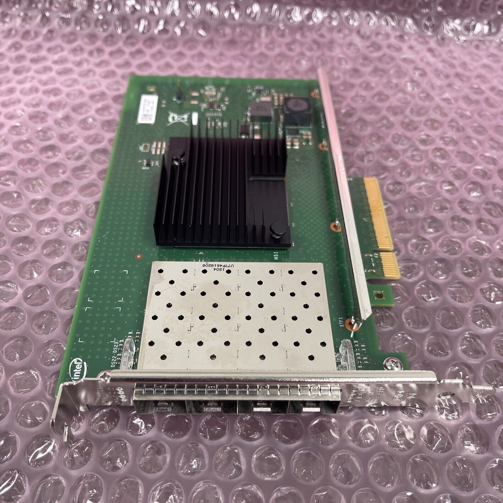 INTEL ETHERNETCNA X710-DA4 CARD Pulled From Working Environment ￼