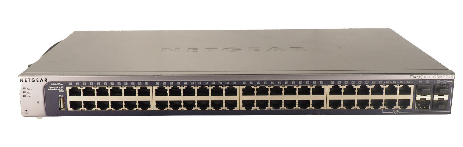 NETGEAR ProSafe GSM7482 GSM7248-V2H1 48 Port 4 SPF Networking Switch 