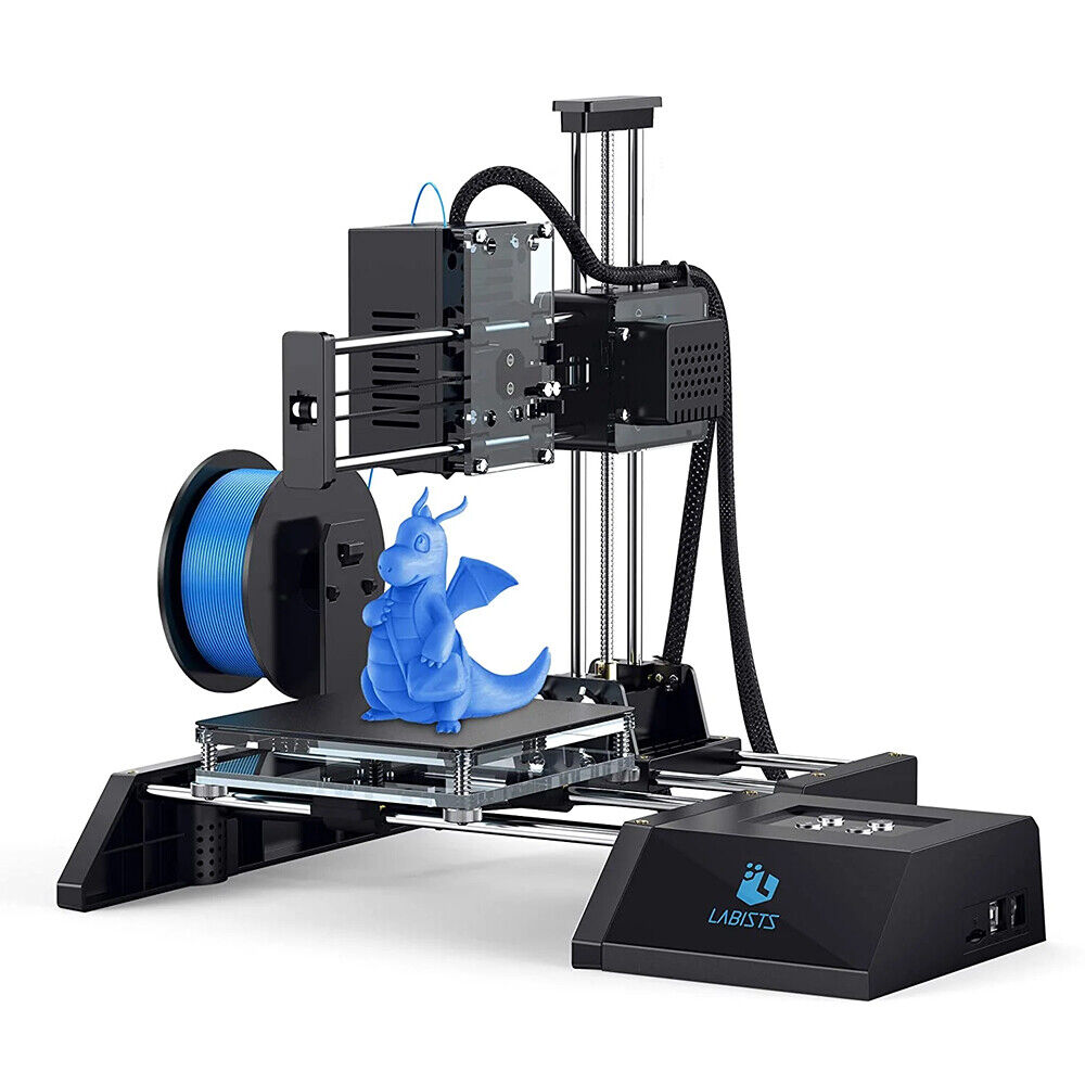 30W High-Speed FDM 3D Printer Portable Silent Desktop Print Size 4.72x4.72x4.33\