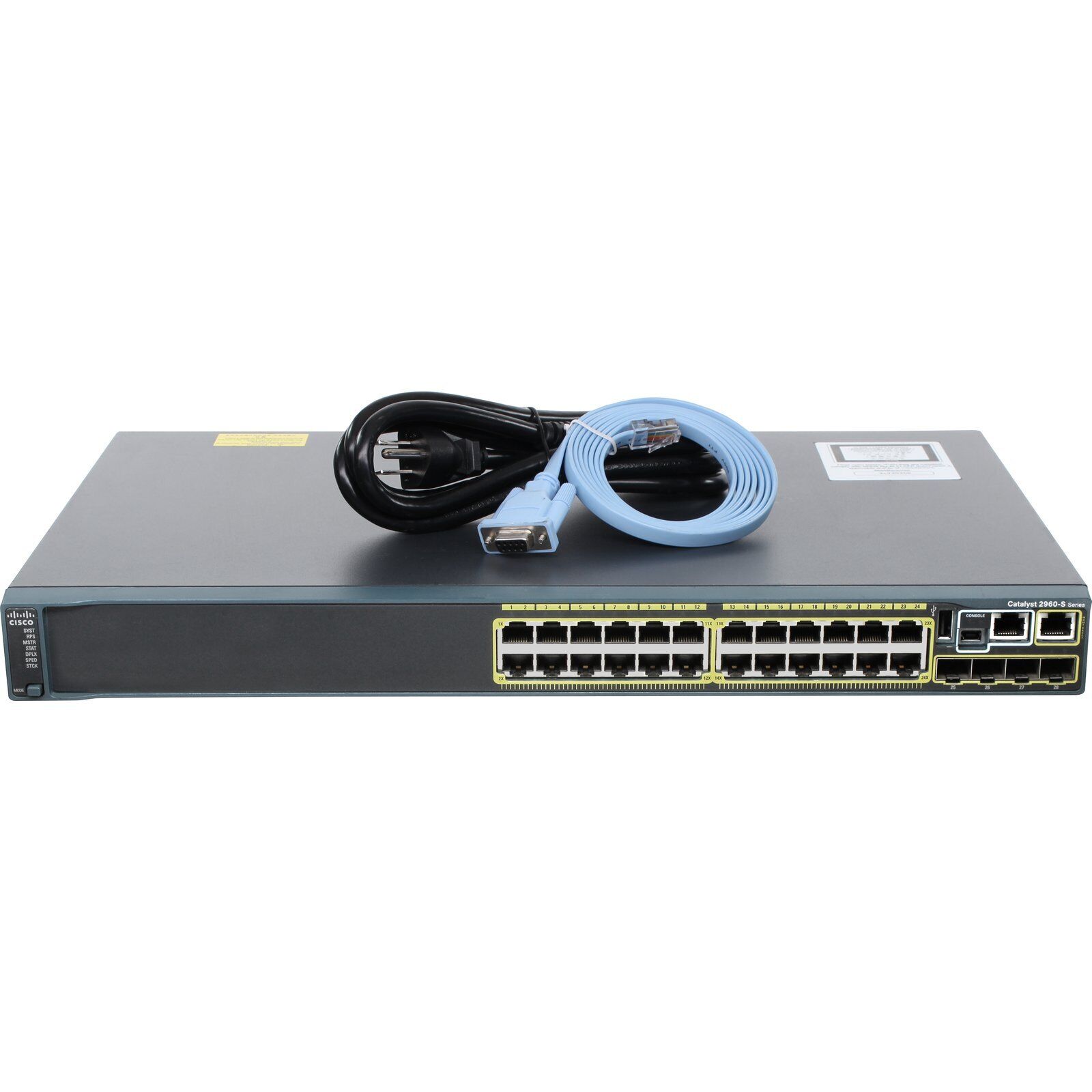 Cisco Catalyst WS-C2960S-24TS-L 24P 1GbE 4P SFP Switch WS-C2960S-24TS-L