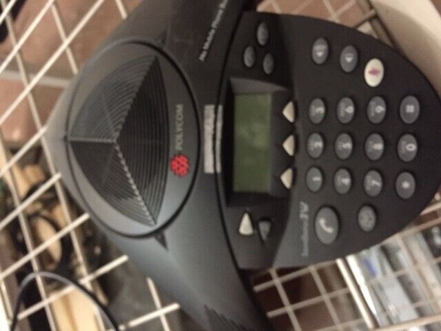 Polycom SoundStation 2W 2201-67800-160, Extended Microphone Conference Phone 