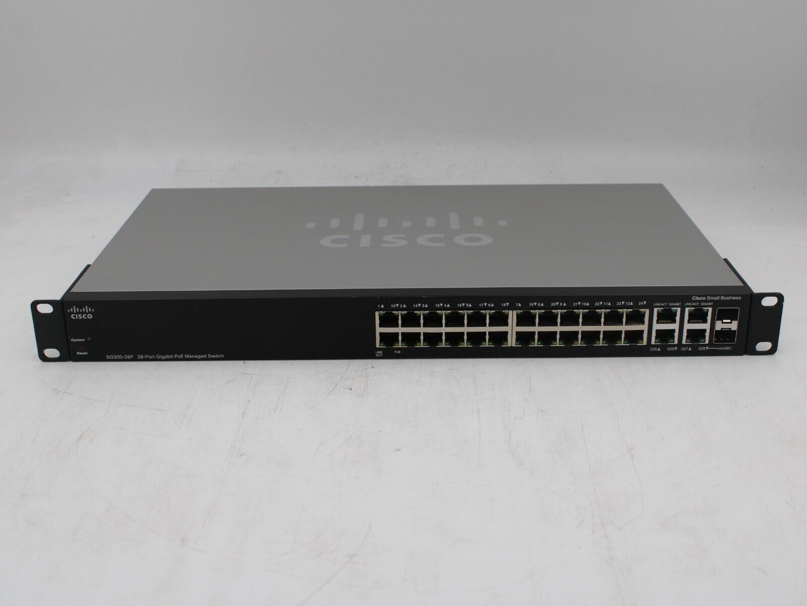 Cisco Small business SG300-28P Managed 28 Port Gigabit Ethernet Switch 