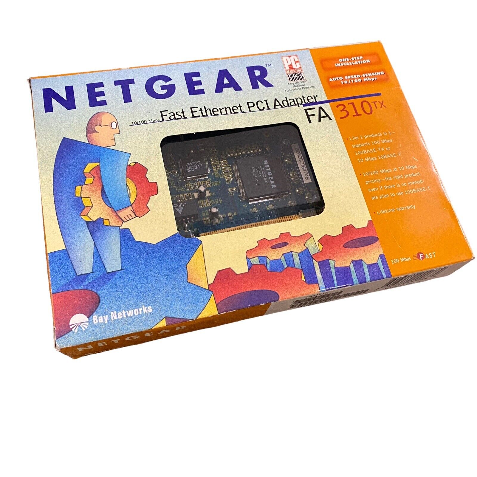 NETGEAR 10/100 Nbps Fast Ethernet PCI Adapter FA310TX
