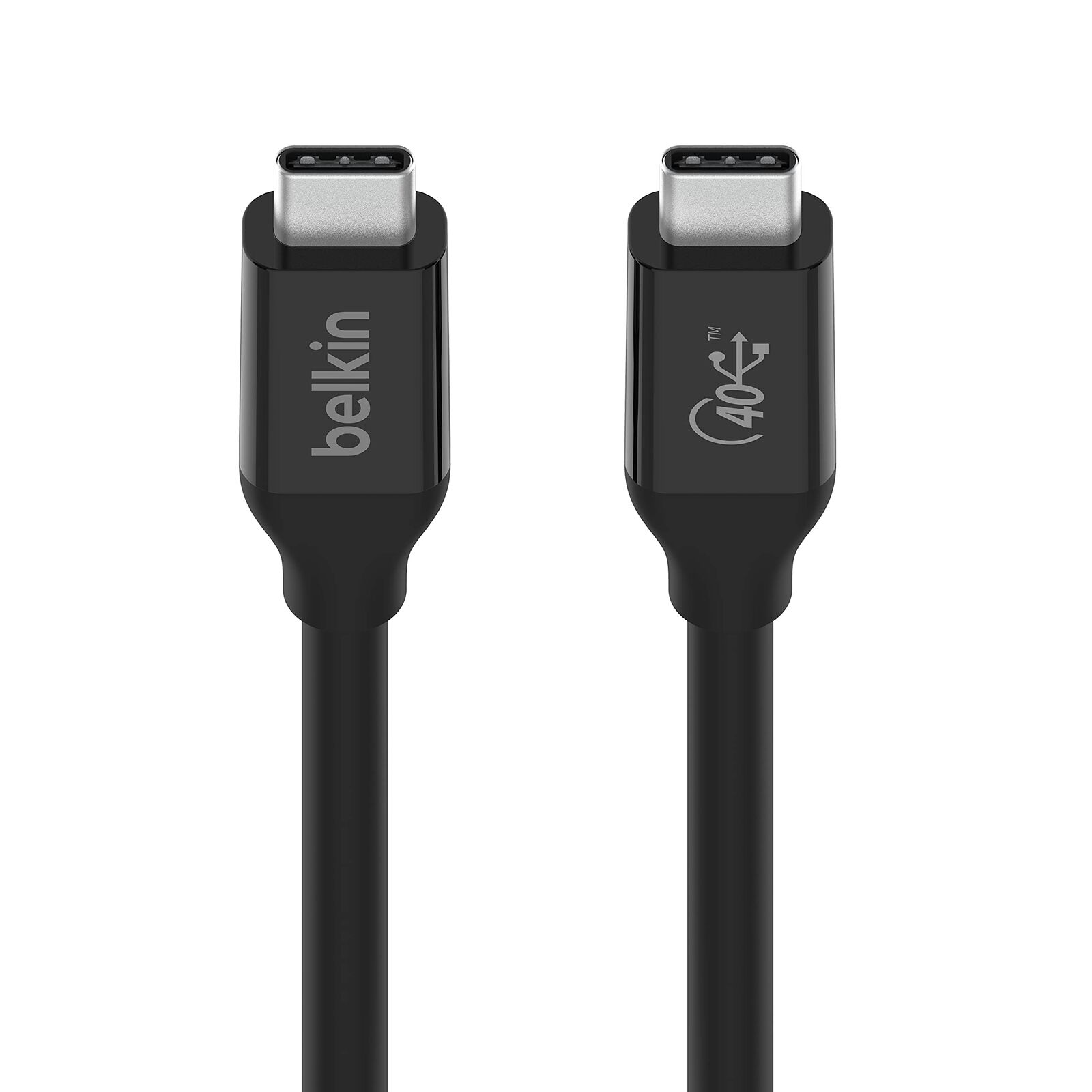 Belkin USB4 USB C to USB C Cable 2.6ft (USB IF Certified with Power Delivery up 