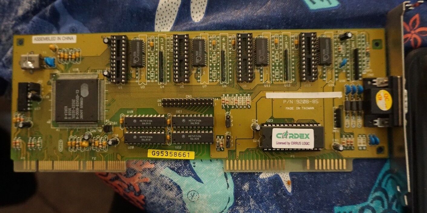Cardex 9208-85 VLB VGA Card