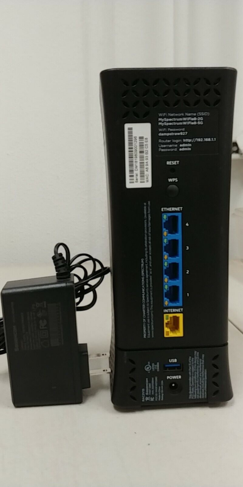 A lot of 10pcs Sagemcom Fast 5280 RAC2V1S Dual-Band AC2650 2650Mbps Router
