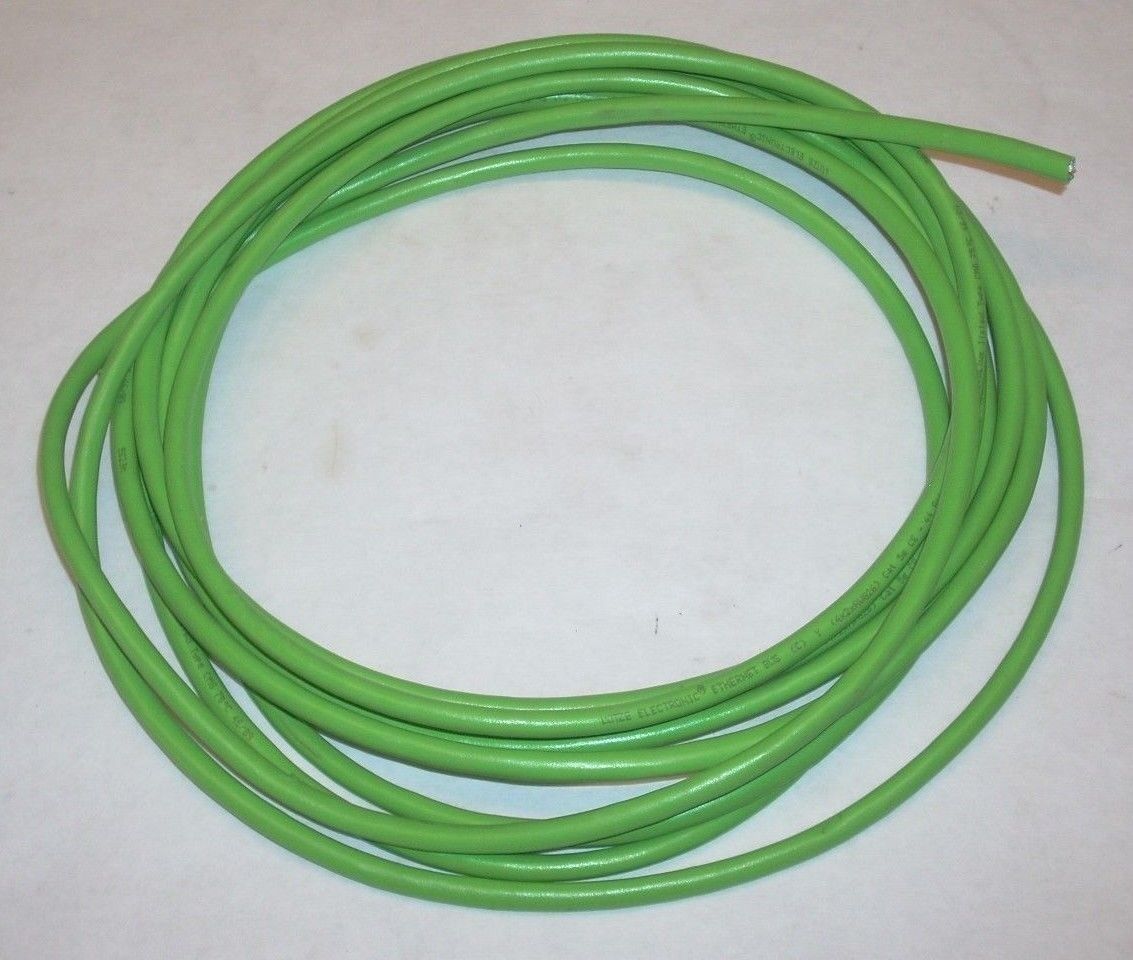 Lutze Electronics CAT5 Ethernet Bus Cable Network Wire (4x(2xAWG26) Bundle Green
