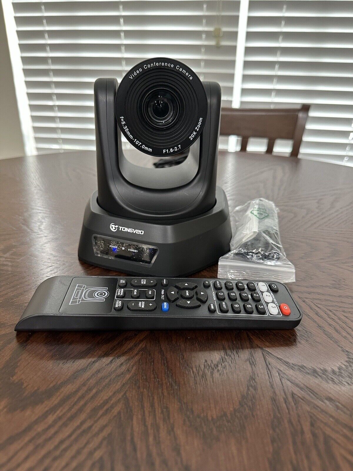 TONGVEO 20X Optical Zoom PTZ Camera Video Conference Room USB  Camera System
