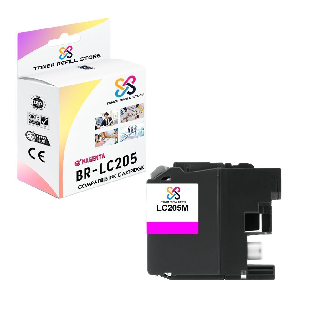 TRS LC205 Magenta HY Compatible for Brother MFCJ4320DW J4420DW Ink Cartridge