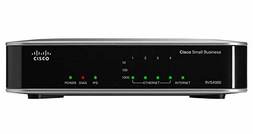 Cisco  BUSINESS   ( RVS4000 )  4-Port Gigabit Security Router  HOME OR BUSINESS