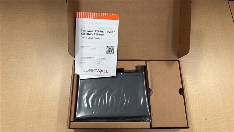 SonicWall TZ670 Network Security Appliance (02-SSC-2837) - New