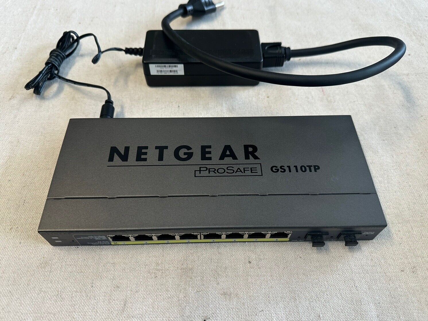 Netgear Prosafe 10-Port PoE Gigabit Ethernet Smart Switch (PROSAFE GS110TP)