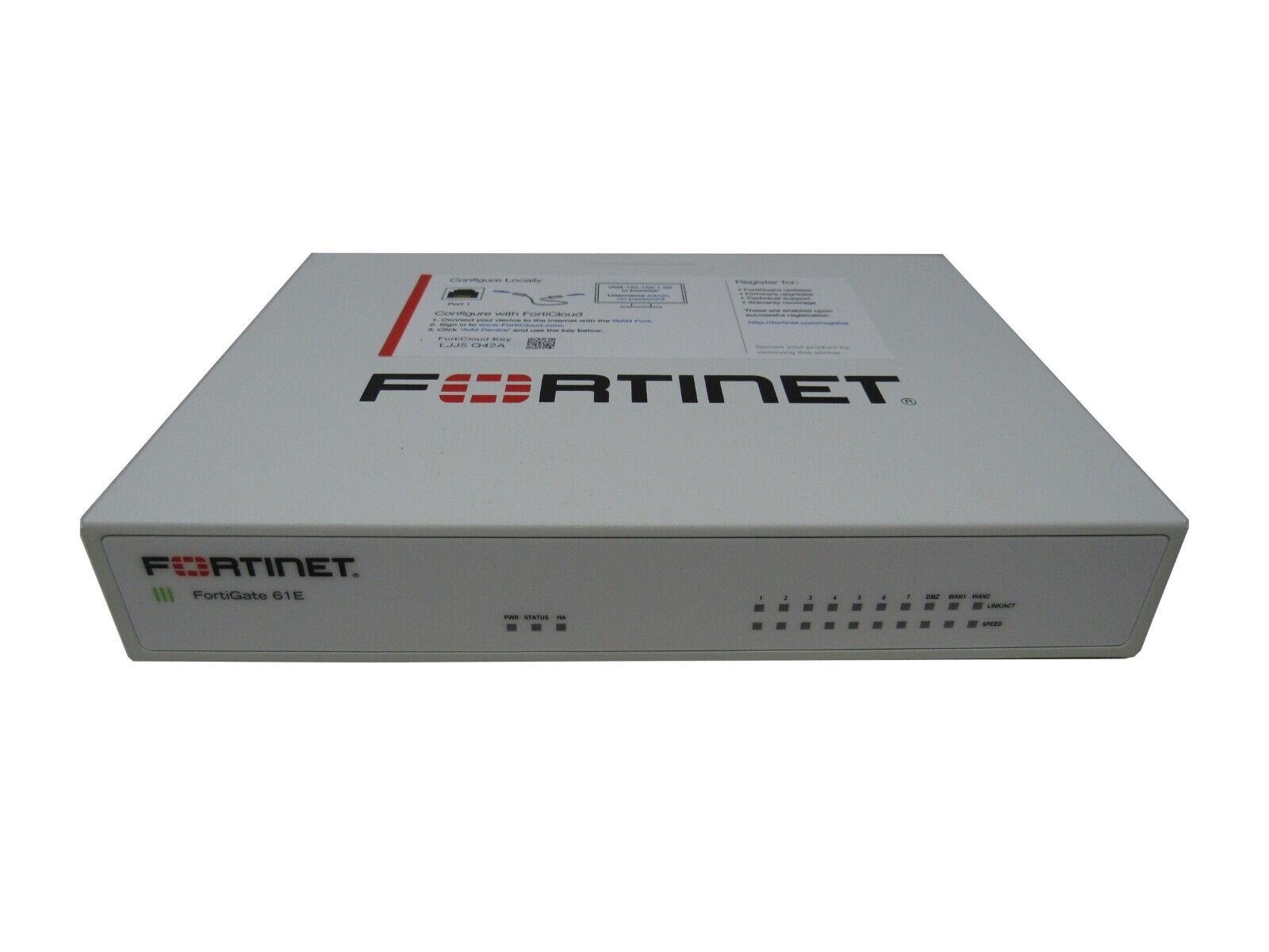 Fortinet Fortigate-61e Security Firewall Appliance - FG-61E - Used - No Support