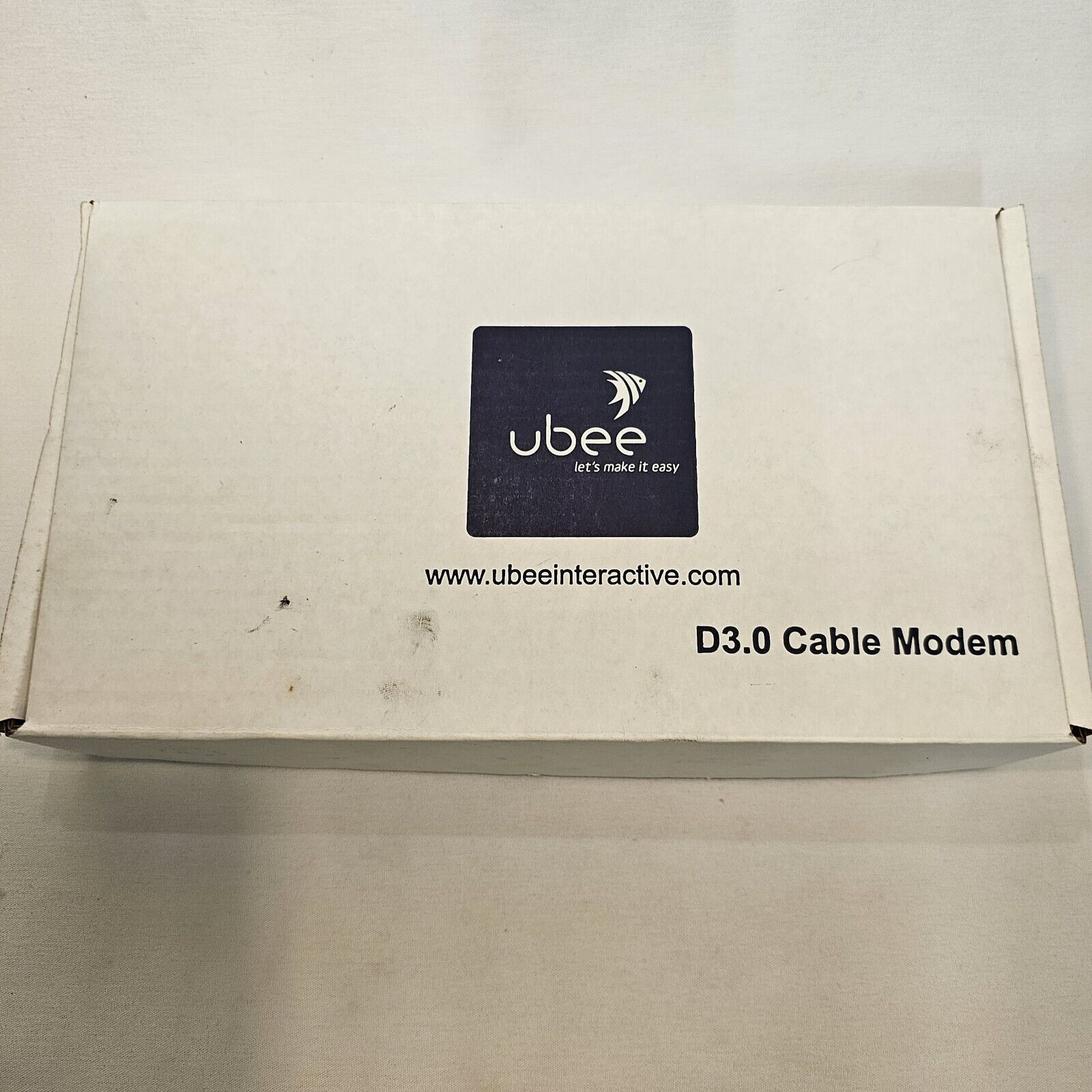 Ubee D3.0 Cable Modem DC030910 Docsis NIB