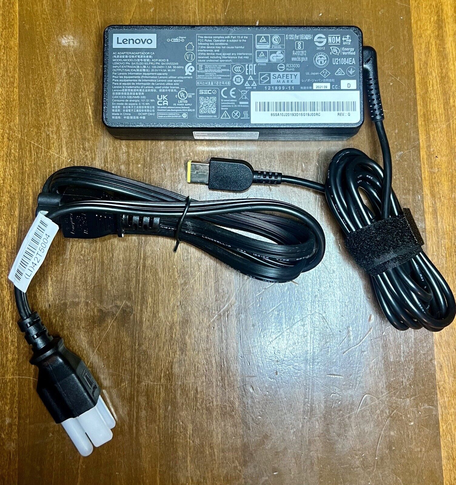 LOT 10 X Lenovo ThinkPad Laptop AC Charger Adapter 90W 20V 4.5A