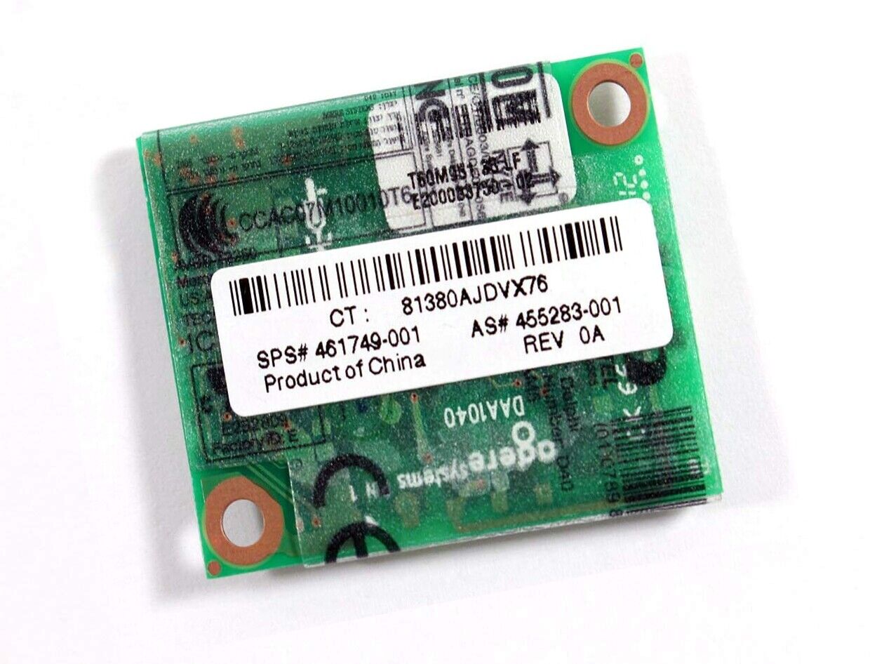 HP Compaq NX7400 V.94 Modem Daughter Card 441074-001