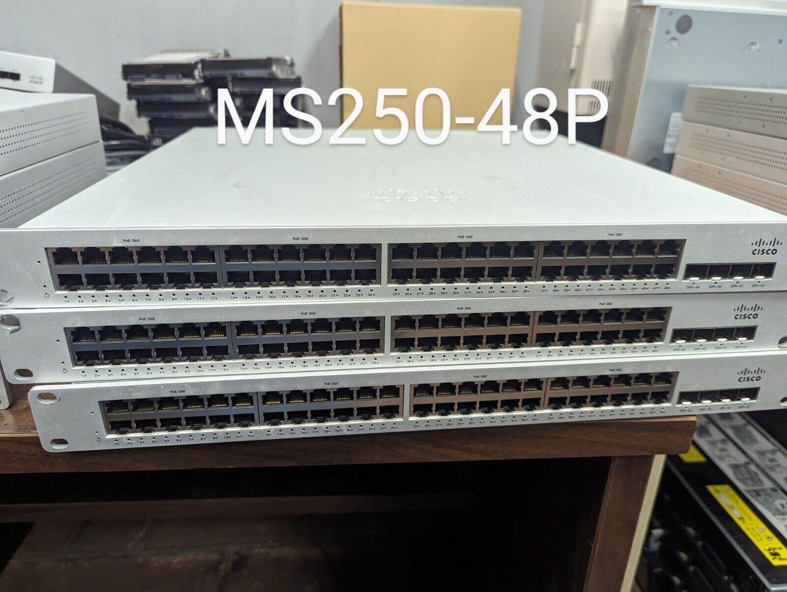 Cisco Meraki MS250-48FP Ethernet Switch *UNCLAIMED*