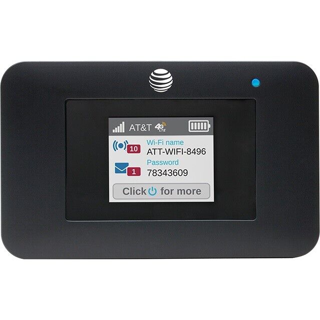 NEW NETGEAR Unite Express 2 797S - Black (AT&T) 4G LTE Mobile WiFi Hotspot Modem