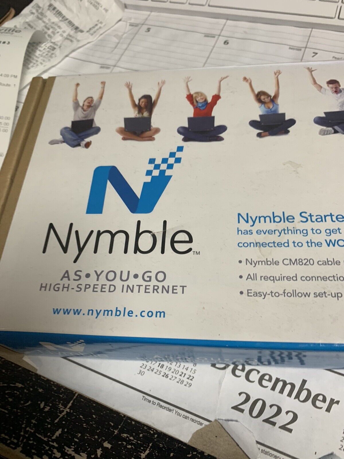 Nymble Arris CM820A Touchstone Cable Modem