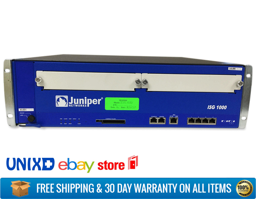 Juniper Networks Netscreen ISG-1000 Intergrated Security Gateway Firewall