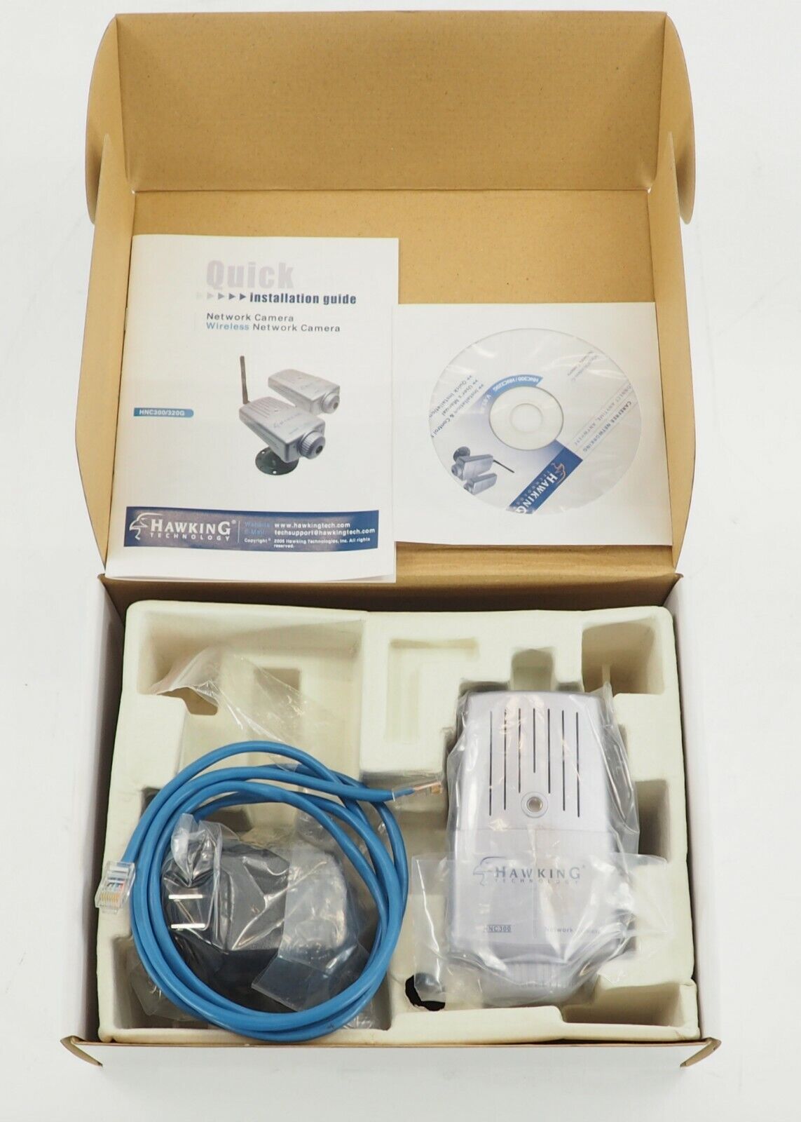 Hawking Technology Net-Vision Network Camera HNC300 Wire Camera Server 