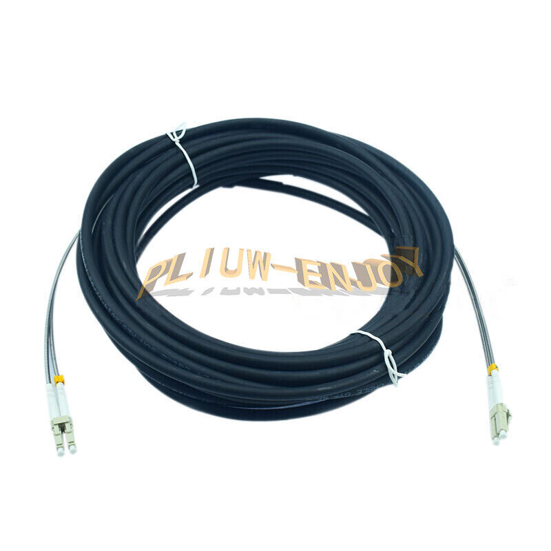 90M Outdoor Field Fiber Patch Cord LC UPC to LC UPC MM Multi-Mode Duplex Cable