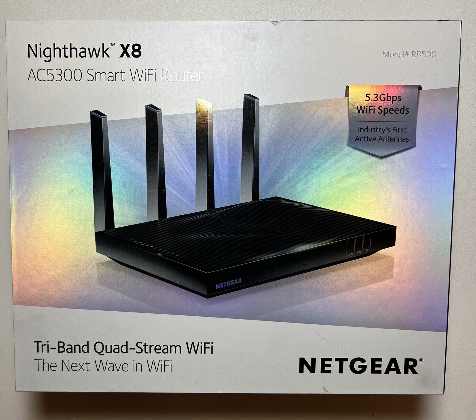NETGEAR R8500 1000 Mbps 6 Port 2166 Mbps Wireless Router