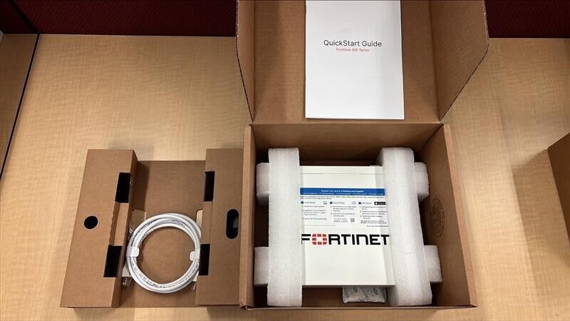 Fortinet FortiGate 80F Firewall Throughput Threat Protection (FG-80F) - Open Box