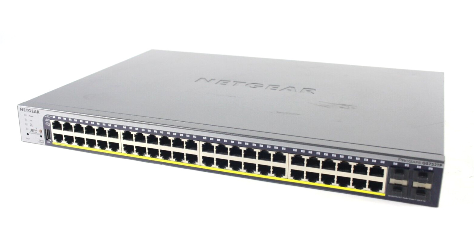Netgear ProSafe GS752TPv2 48-Port Gigabit PoE+ Smart Cloud Switch w/ 4 SFP (GP)