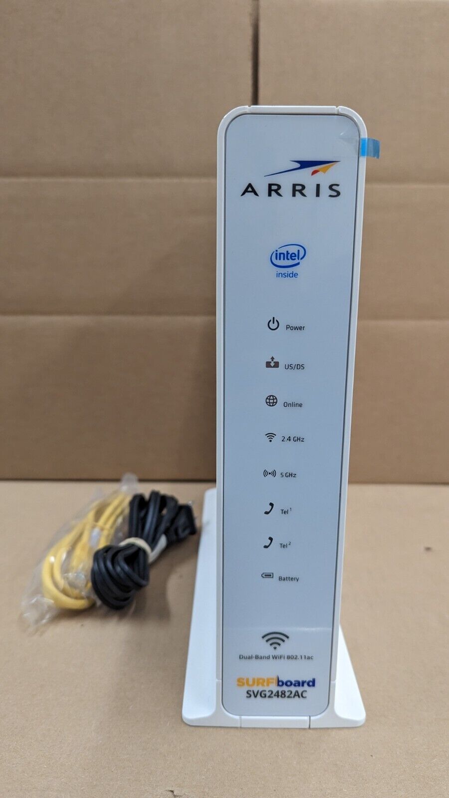 ARRIS SVG2482AC 24 x 8 DOCSIS 3.0 Voice Cable Modem with AC1750 Dual-Band Wi-Fi