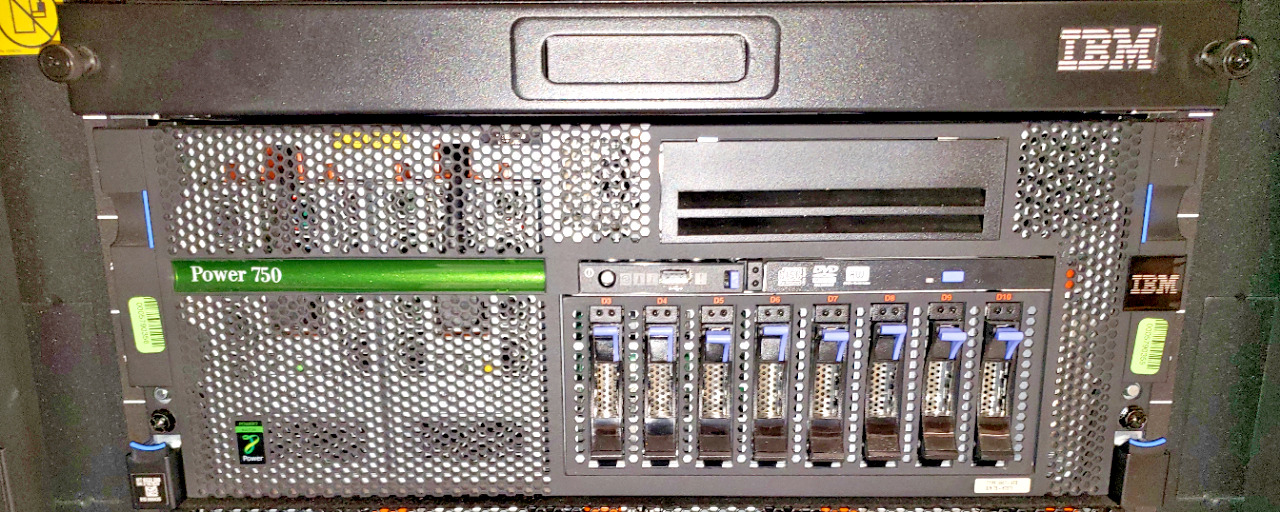 IBM 8233-E8B Power 750 Express Server/TS7720 SVR MDL VEB (3957-VEB)