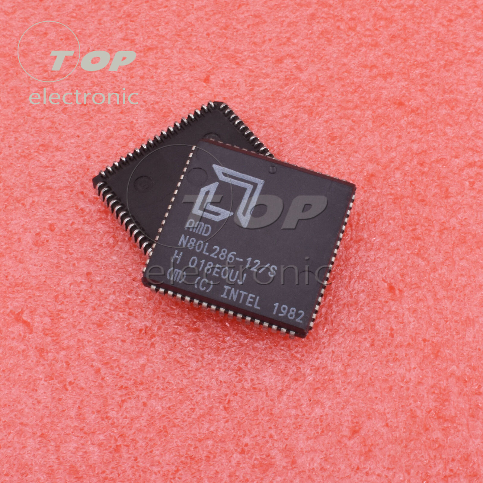 1/5PCS N80L286-12/S PLCC68 N80L286-12 N80L286 16-Bit Microprocessor NEW IC