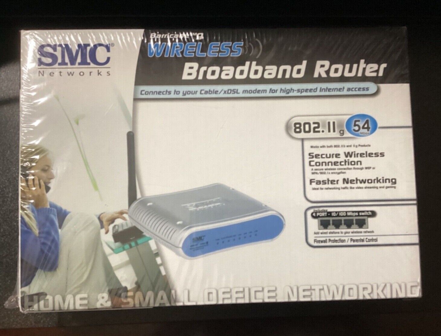 SMC Networks Barricade G 2.4GHz/54Mbps Wireless Cable/DSL Broadband Router