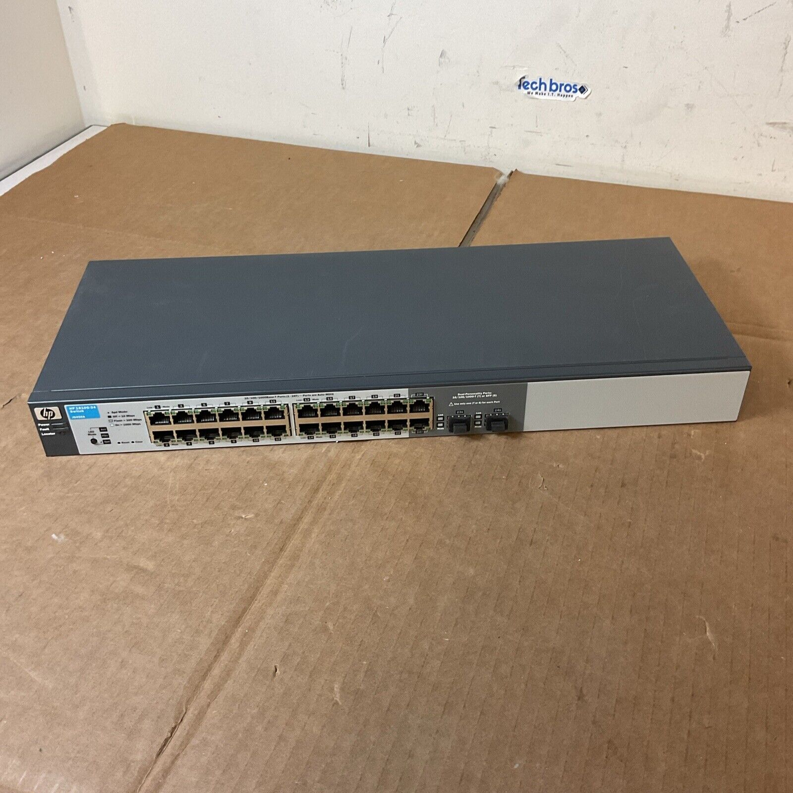 HP (J9450A) 24-Ports 10/100/1000Mbps Ethernet Switch 1810G-24