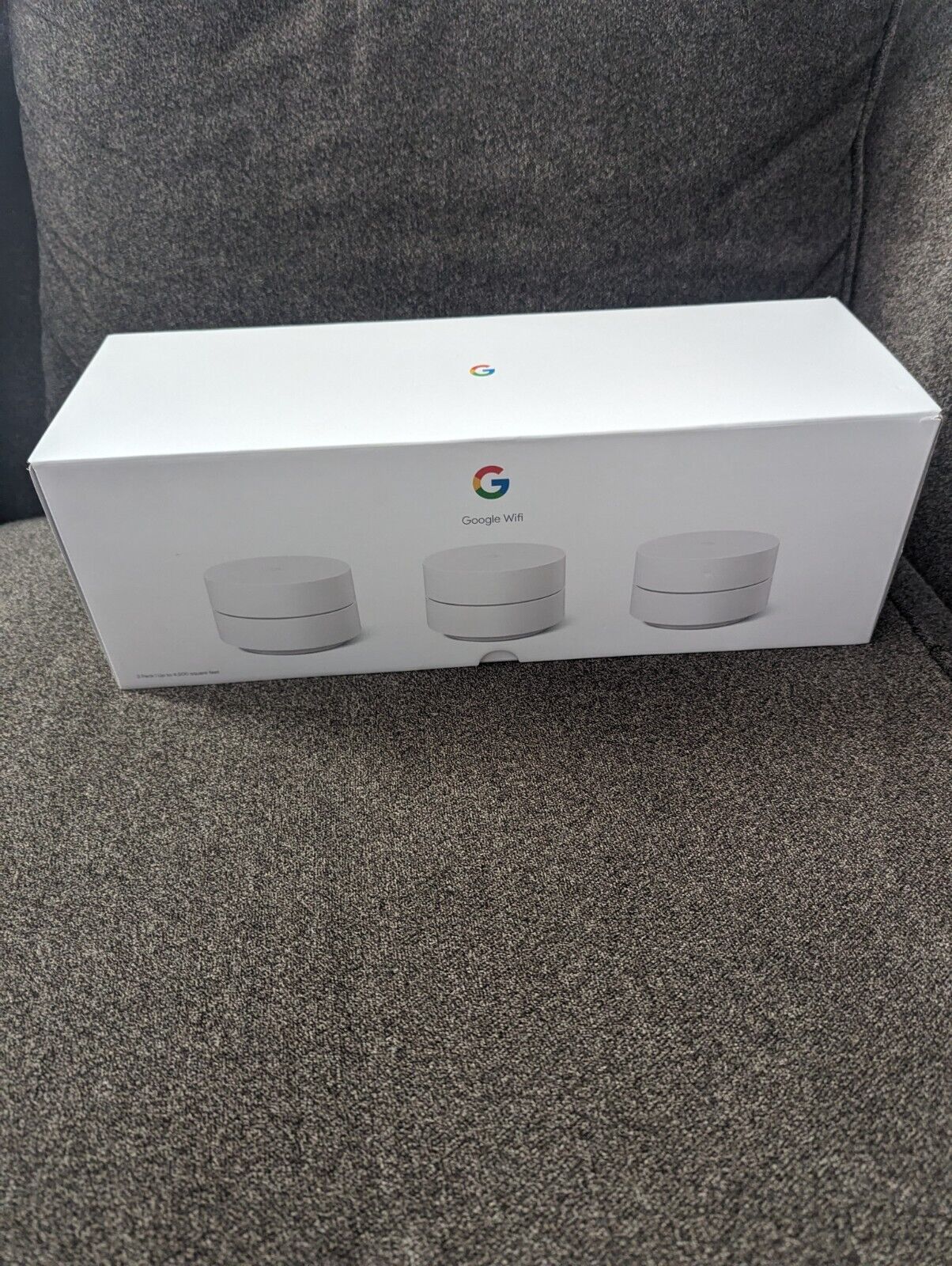 GOOGLE HOME WIFI SYSTEM  3-PACK  WHITE