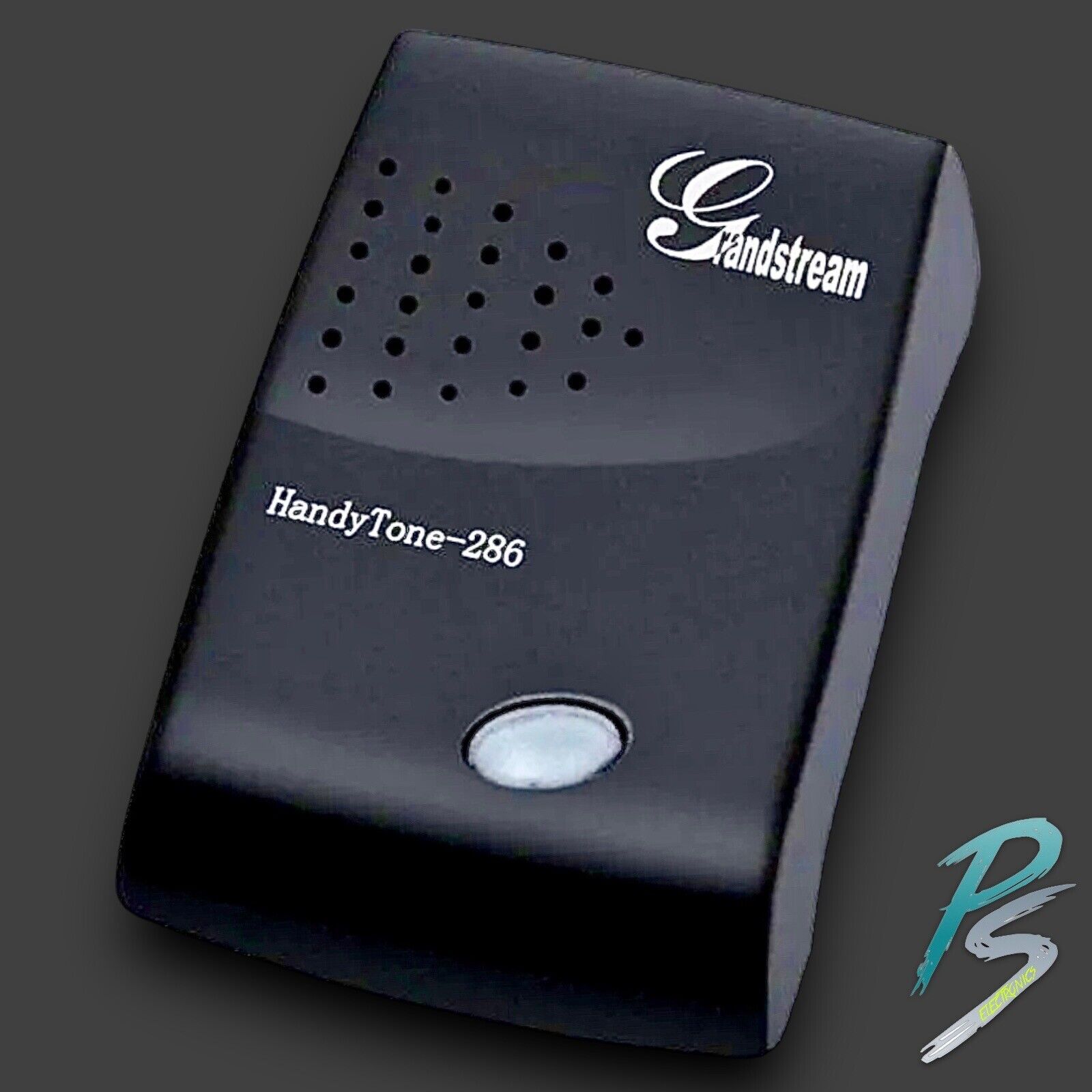 Grandstream HandyTone 286 VoIP Analog Telephone Adapter w/Power & Ethernet