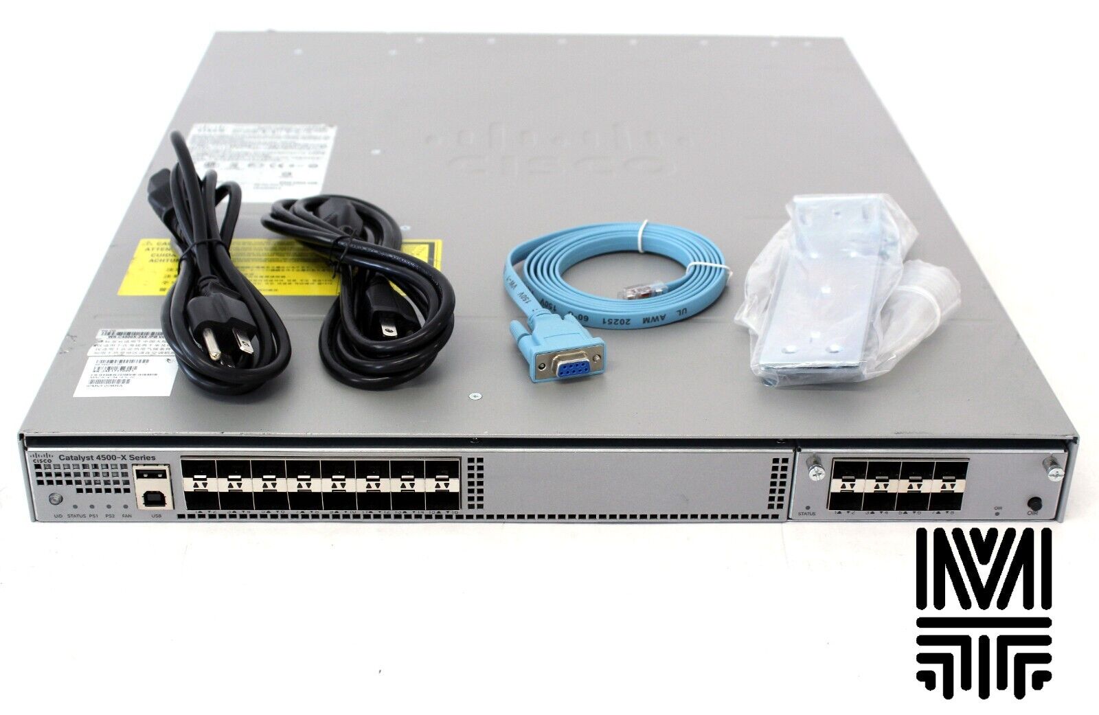 Cisco WS-C4500X-24X-IPB Catalyst 4500-X 24 Port 10GE IP Base C4KX-NM-8SFP+ 2x AC