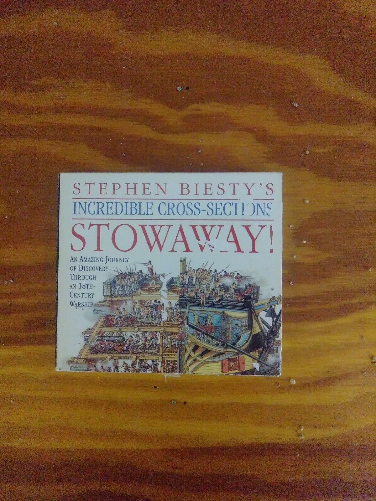 Stephen Biestys Incredible Cross Sections Stowaway Computer game