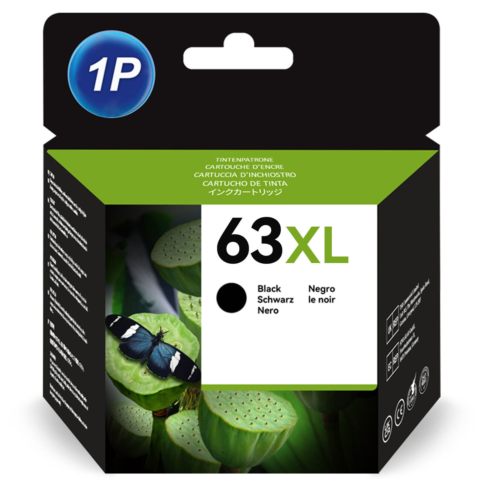 63XL Ink Cartridge Compatible for HP OfficeJet 3830 4650 Envy 4520 4522 4510 Lot