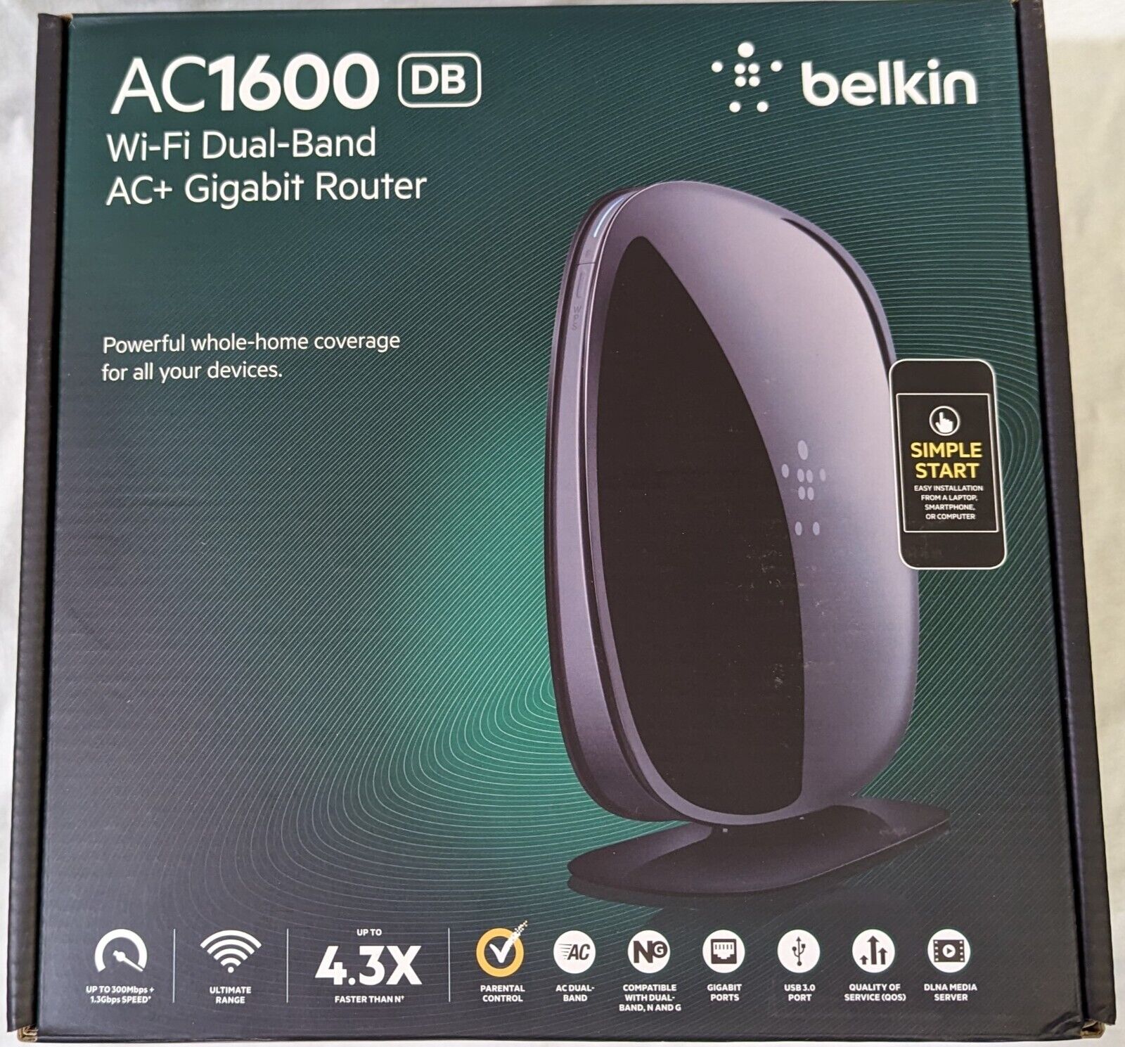 Belkin AC1600 Dual Band Router