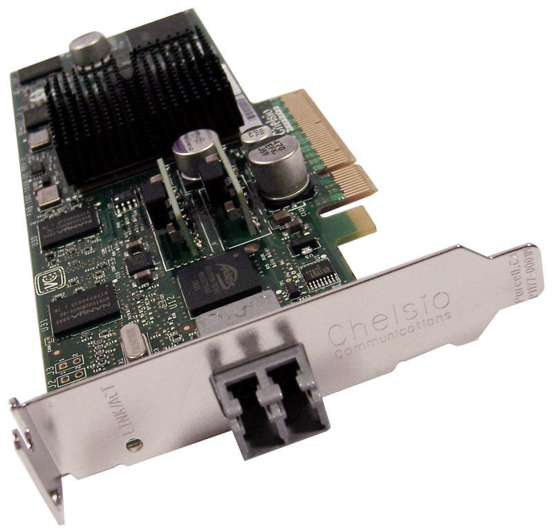Chelsio NEC 10GBase-SR PCIe Short Bracket N8104-123A-LP 100-1039-01 Adapter Card