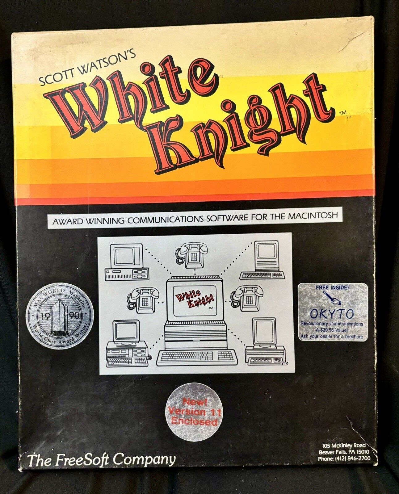 Scott Watson’s White Knight Communication Software - Apple/Macintosh 