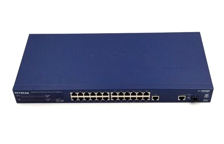 NetGear ProSafe FS726T 24-Ports External Switch