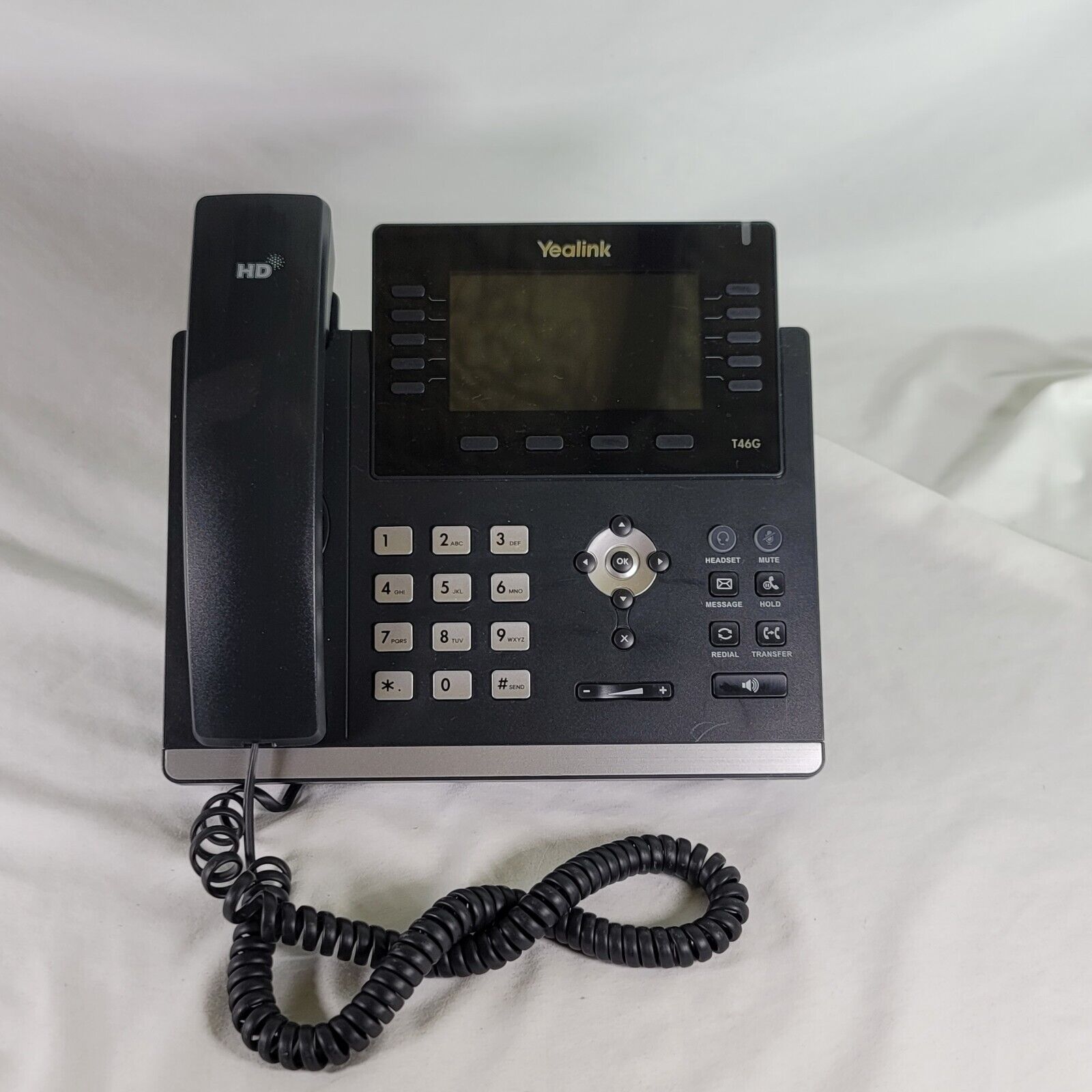 Yealink SIP-T46G IP Phone - Used - Working 