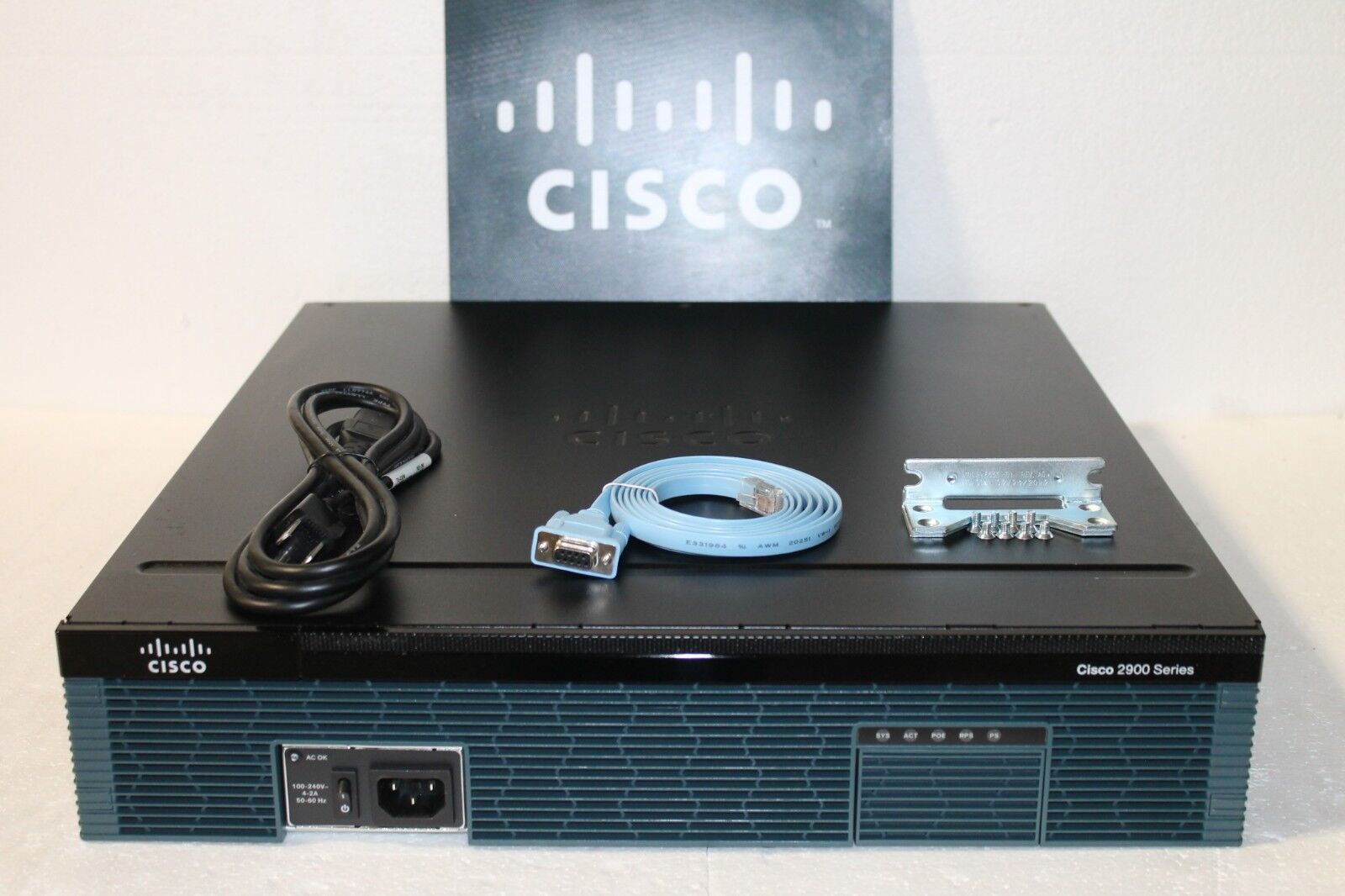 Cisco2921-SEC/K9 2921 3 Port Integrated  1 SFP Router