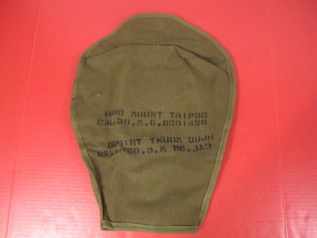Vietnam US Army M2 or M122 Browning Tripod Hood Mount Canvas Cover MINT