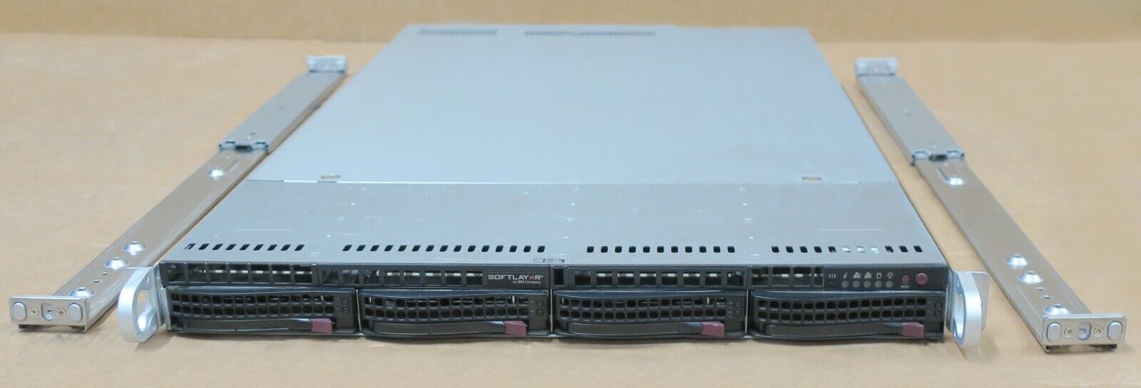 Supermicro CSE-819U 1U Server 2 x Intel XEON E5-2690v3 12-core 2.60GHz 192GB RAM