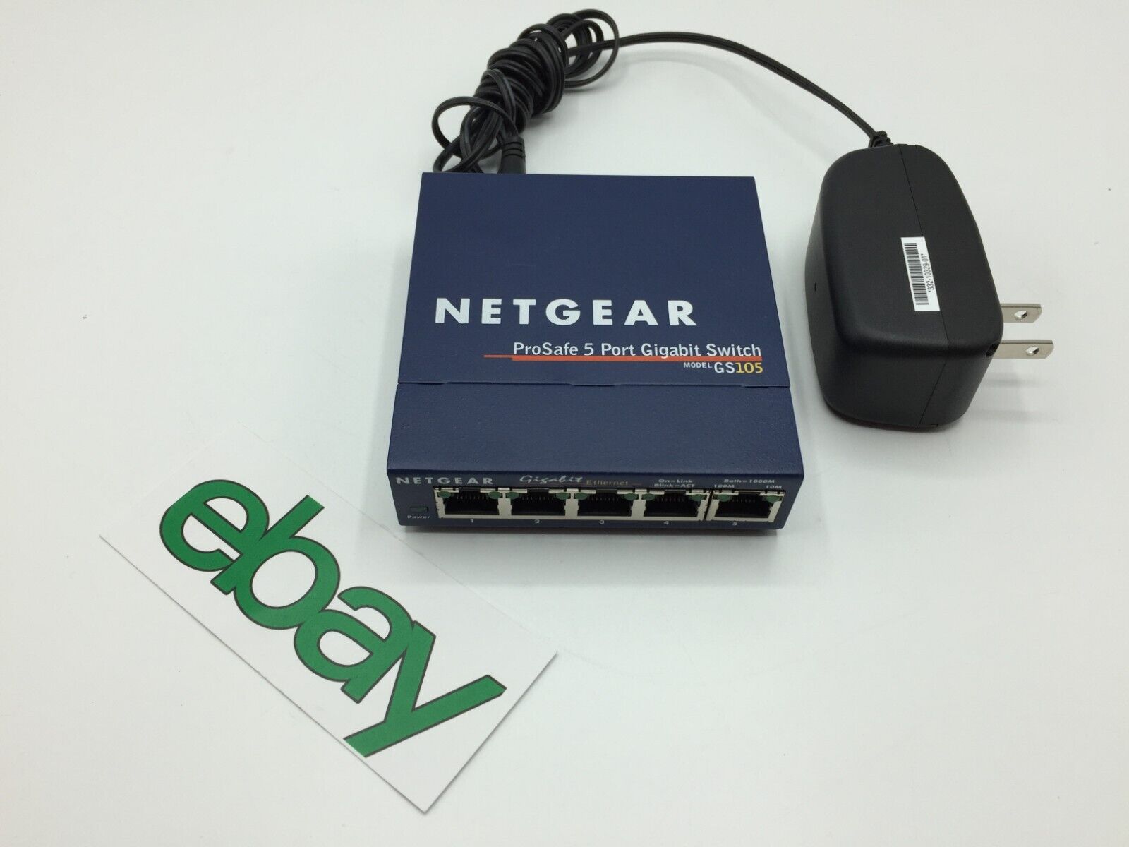 NetGear ProSafe GS105 v4 5-Port Gigabit   Ethernet Switch ~ FREE S/H