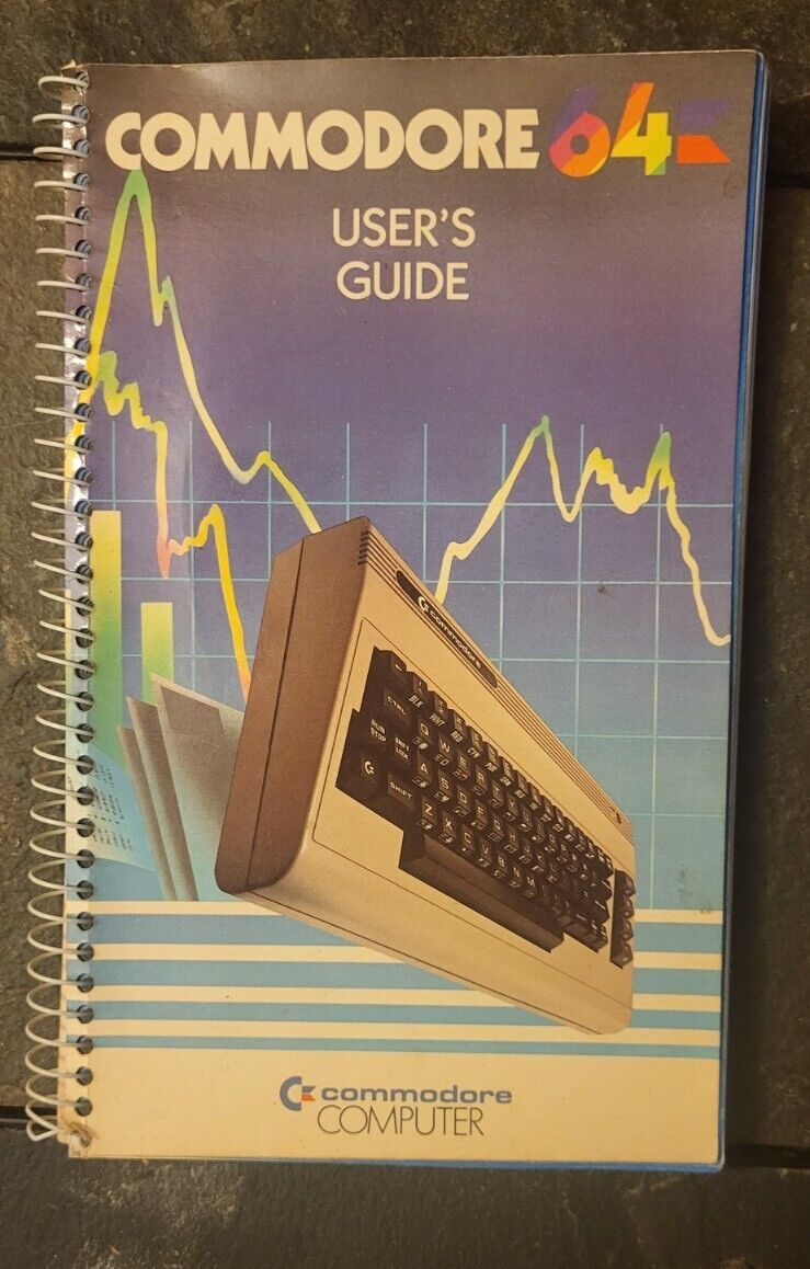 Commodore 64 Manual User's Guide 1st Edition 7th Printing 1983
